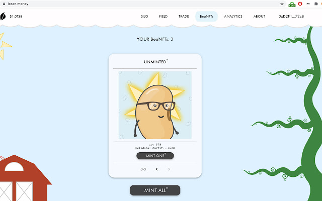 Bean Tracker  from Chrome web store to be run with OffiDocs Chromium online