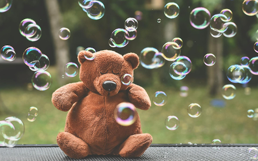 Bear and Bubbles  from Chrome web store to be run with OffiDocs Chromium online