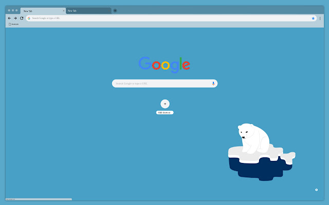 Bear on the ice  from Chrome web store to be run with OffiDocs Chromium online