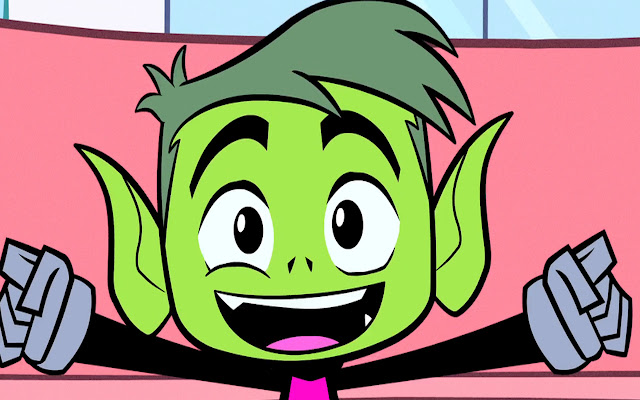 Beast Boy uses his head!  from Chrome web store to be run with OffiDocs Chromium online