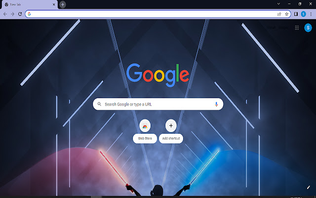 Beat Saber Theme  from Chrome web store to be run with OffiDocs Chromium online