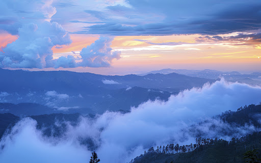 beautiful clouds scenery  from Chrome web store to be run with OffiDocs Chromium online