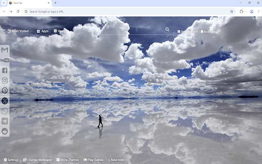 Beautiful Clouds Wallpaper  from Chrome web store to be run with OffiDocs Chromium online