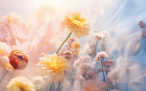 beautiful floral wallpaper  from Chrome web store to be run with OffiDocs Chromium online