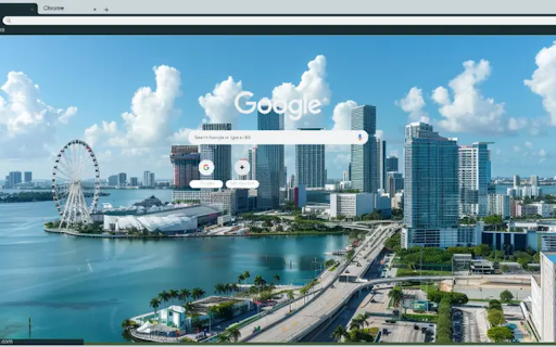 beautiful miami bay view  from Chrome web store to be run with OffiDocs Chromium online