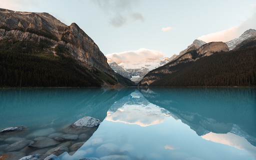 Beautiful mountain lake  from Chrome web store to be run with OffiDocs Chromium online