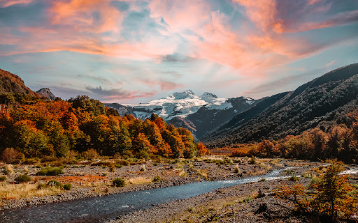 Beautiful shot of wild landscape at sunset  from Chrome web store to be run with OffiDocs Chromium online