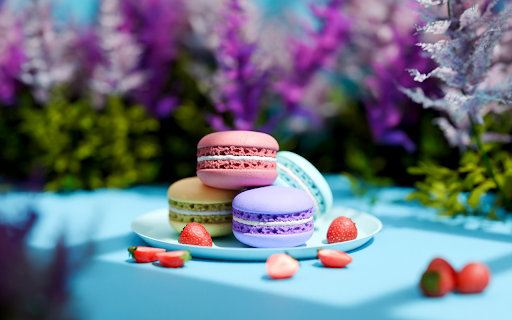 Beautiful soft cake plate  from Chrome web store to be run with OffiDocs Chromium online