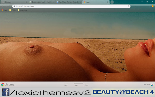 Beauty and the Beach 4  from Chrome web store to be run with OffiDocs Chromium online