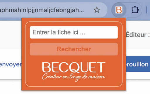 Becquet Recherche  from Chrome web store to be run with OffiDocs Chromium online