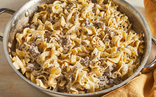 Beef Stroganoff  from Chrome web store to be run with OffiDocs Chromium online