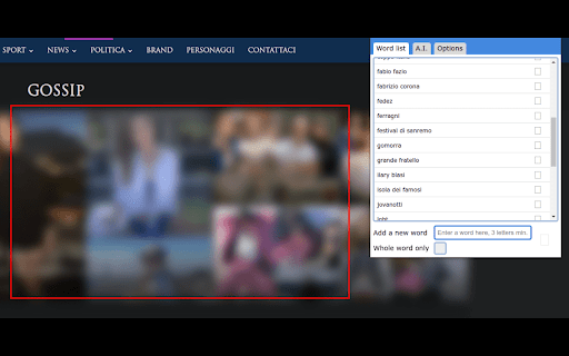 Begone  from Chrome web store to be run with OffiDocs Chromium online
