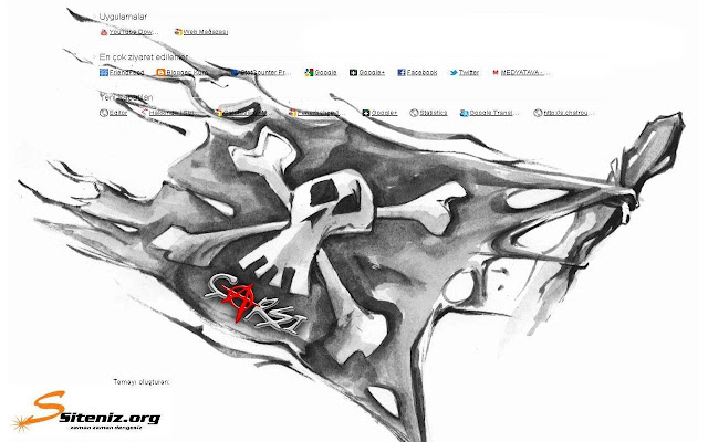 Beşiktaş Taraftar Grubu Çarşı Theme  from Chrome web store to be run with OffiDocs Chromium online
