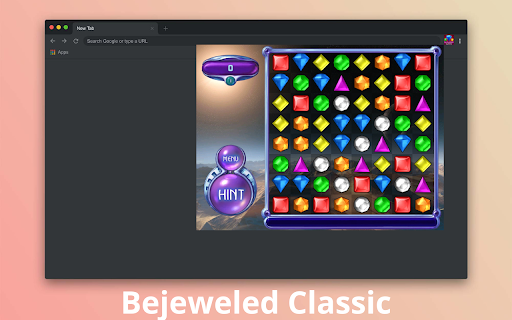 Bejeweled Classic  from Chrome web store to be run with OffiDocs Chromium online