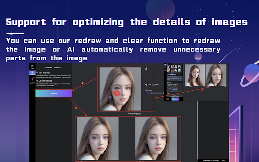 Best AI Art Generator DiffusionDraw  from Chrome web store to be run with OffiDocs Chromium online