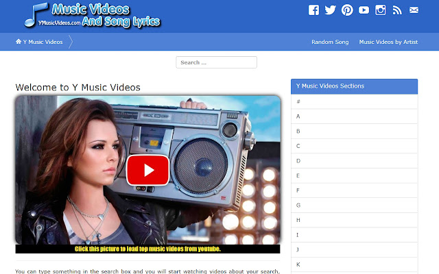 Best Music Videos  from Chrome web store to be run with OffiDocs Chromium online
