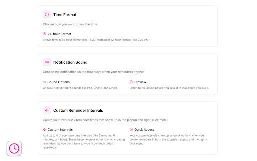 Best Reminder App Set tab  note reminders  from Chrome web store to be run with OffiDocs Chromium online