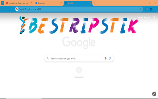Bestripstik Theme  from Chrome web store to be run with OffiDocs Chromium online