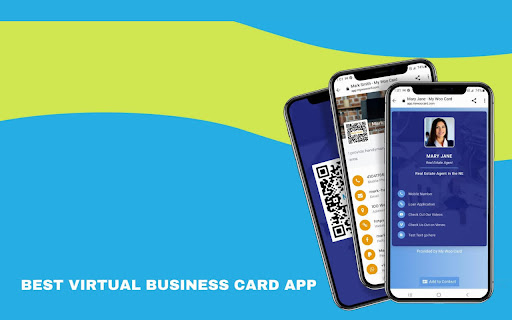 Best Virtual Business Card App Theme  from Chrome web store to be run with OffiDocs Chromium online