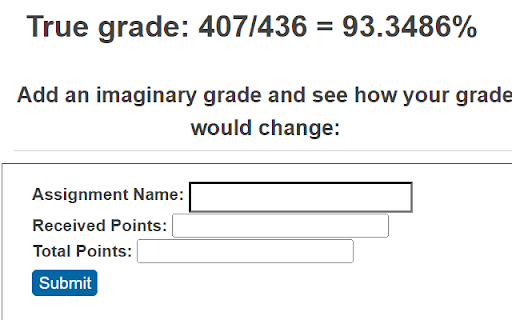Better BCA GPA  from Chrome web store to be run with OffiDocs Chromium online