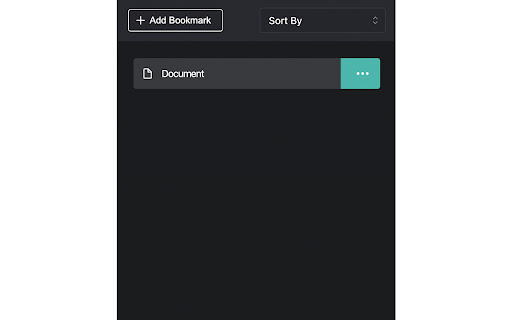 BetterBookmarks  from Chrome web store to be run with OffiDocs Chromium online