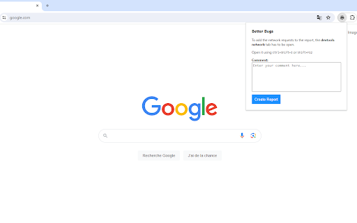 Better Bugs  from Chrome web store to be run with OffiDocs Chromium online