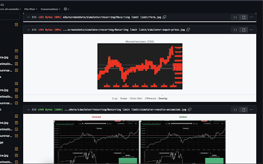 Better GitHub Image Diff  from Chrome web store to be run with OffiDocs Chromium online