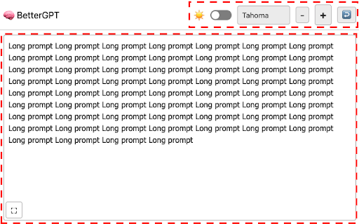 BetterGPTChatGPT Text Prompt Booster  from Chrome web store to be run with OffiDocs Chromium online
