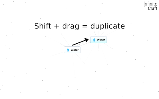 Better Infinite Craft  from Chrome web store to be run with OffiDocs Chromium online