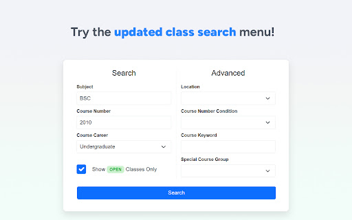 BetterKnightsUI New Look for myUCF  from Chrome web store to be run with OffiDocs Chromium online
