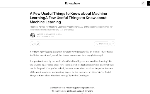 Better Reading  from Chrome web store to be run with OffiDocs Chromium online