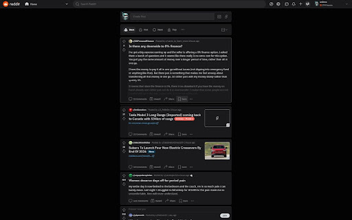Better Reddit Mod  from Chrome web store to be run with OffiDocs Chromium online
