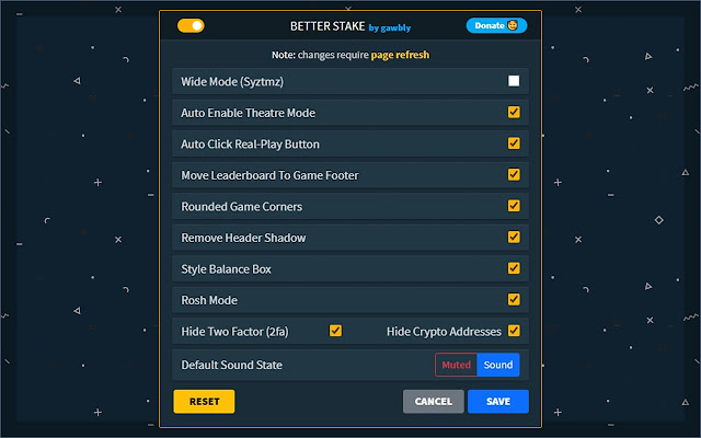 Better Stake for Chrome  from Chrome web store to be run with OffiDocs Chromium online