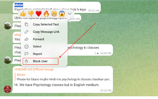 Better Telegram  from Chrome web store to be run with OffiDocs Chromium online
