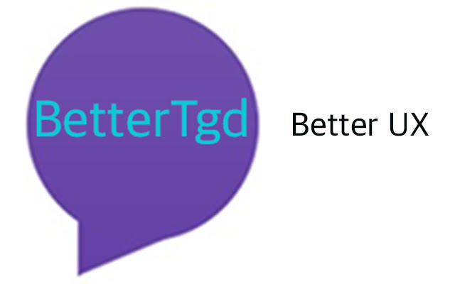 BetterTgd  from Chrome web store to be run with OffiDocs Chromium online