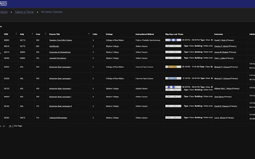 BetterWebSchedule  from Chrome web store to be run with OffiDocs Chromium online