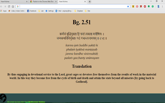 BG and SB Popular Verses  from Chrome web store to be run with OffiDocs Chromium online