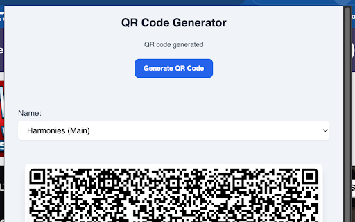 BG Catalog QR Code Generator  from Chrome web store to be run with OffiDocs Chromium online