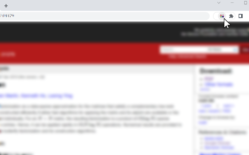 BibFetch  from Chrome web store to be run with OffiDocs Chromium online
