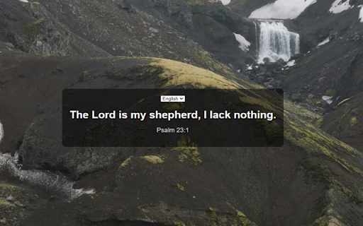 Bible Momentum  from Chrome web store to be run with OffiDocs Chromium online