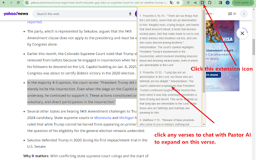 Bible Verses Finder  from Chrome web store to be run with OffiDocs Chromium online