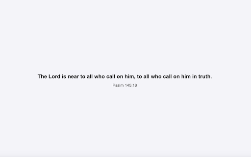 Bible Verses Tab  from Chrome web store to be run with OffiDocs Chromium online