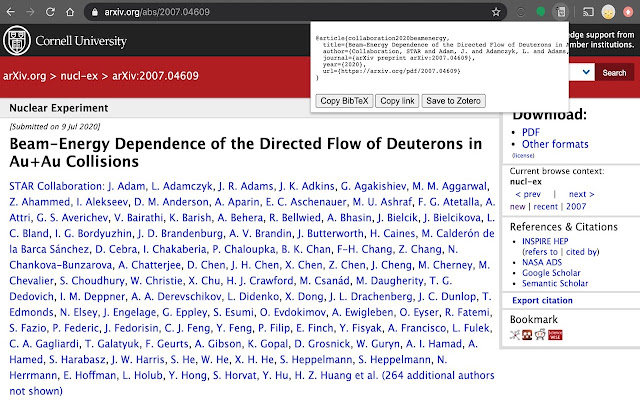 BibTeX Maker  from Chrome web store to be run with OffiDocs Chromium online