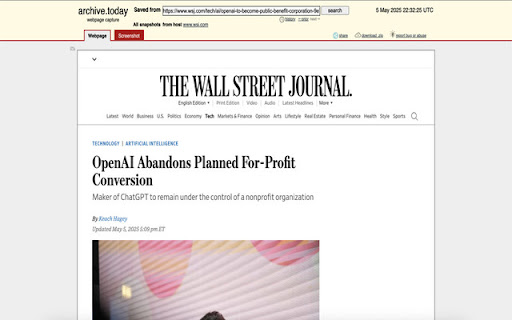 Big 5 Archive  from Chrome web store to be run with OffiDocs Chromium online