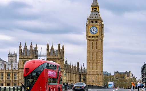 Big Ben Tower and Palace of Westminster  from Chrome web store to be run with OffiDocs Chromium online