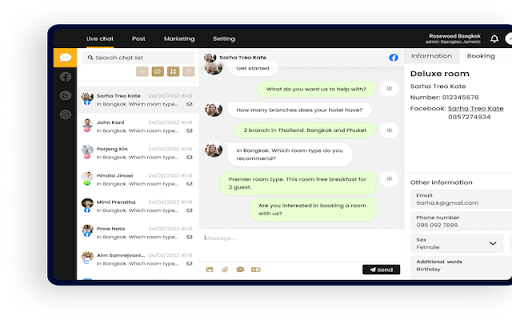 BigleadPhone  from Chrome web store to be run with OffiDocs Chromium online