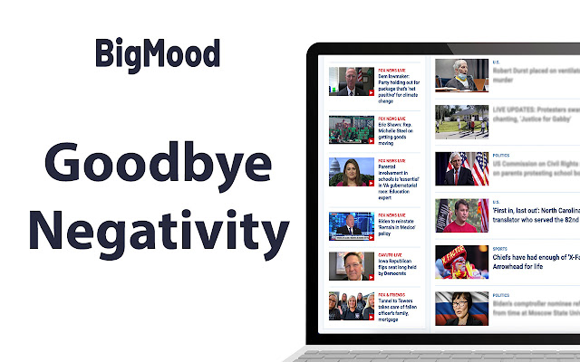 BigMood The First Negativity Blocker  from Chrome web store to be run with OffiDocs Chromium online