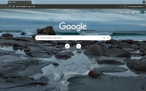 big rocks and the sea  from Chrome web store to be run with OffiDocs Chromium online