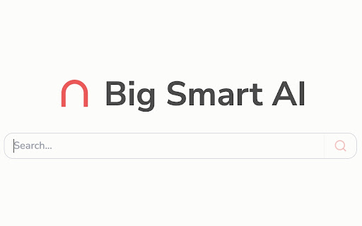Big Smart AI  from Chrome web store to be run with OffiDocs Chromium online