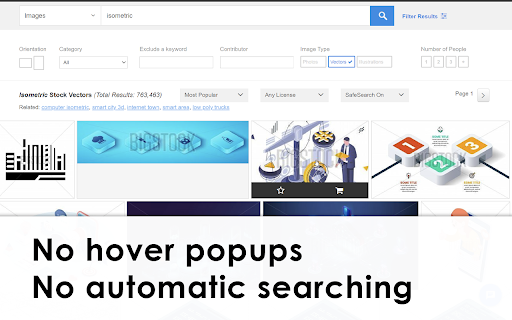 BigStock Enhancer  from Chrome web store to be run with OffiDocs Chromium online
